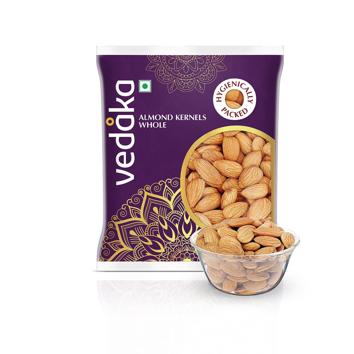Almonds | 200 g | California Almonds | 100% Natural Badam Giri | Rich In Protein & Dietary Fiber | Crunchy Texture & Delicious Nutty Flavour | No Added Preservatives